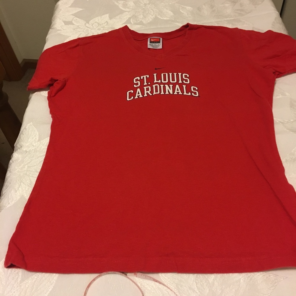 St. Louis Cardinals Red Nike T-shirt Size Medium